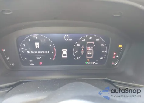 2024 Honda Accord Ex z USA, uszkodzony, nr VIN 1HGCY1F39RA054760